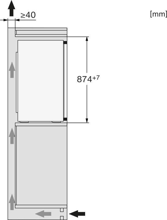 Actual product image Miele K 7125 E (136 l)