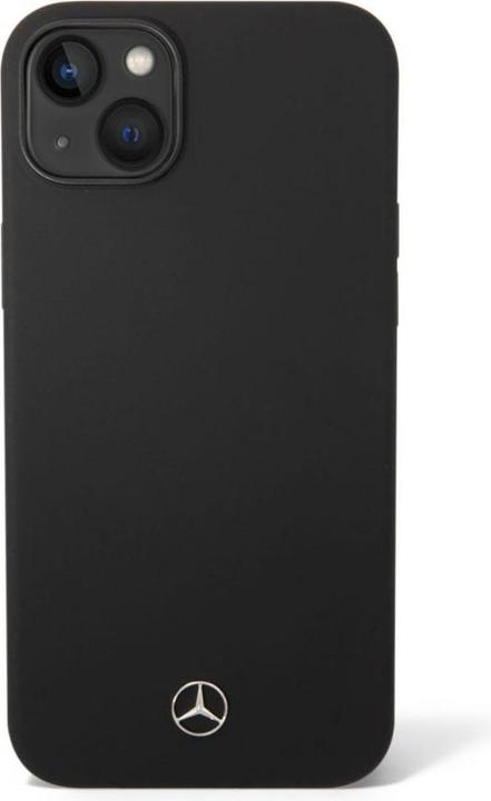 Produktbild Mercedes Benz MEHCP14MSILBK iPhone 14 Plus 6,7 Zoll schwarz/schwarz Hardcase Silik (Apple iPhone 14 Pro)