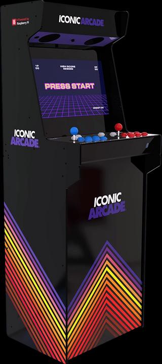 Actual product image HutoPi ICONIC 21.5INCH / 2-player arcade machine