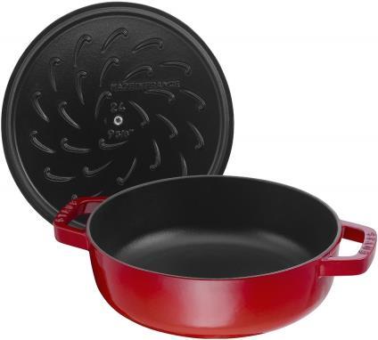 Immagine prodotto Staub Roaster Chistera Drop (24 cm, Pirofila + casseruola, Ghisa)
