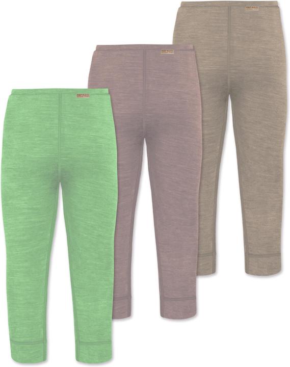Produktbild Normani 3er Pack Baby Merino Hose Unterhose „Tihoi" - 9509 (62)