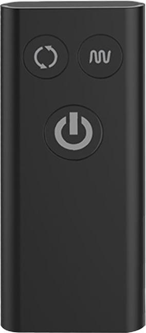 Actual product image Nexus - TORNADO Rotating Plug with Cock & Ball Rings - Black