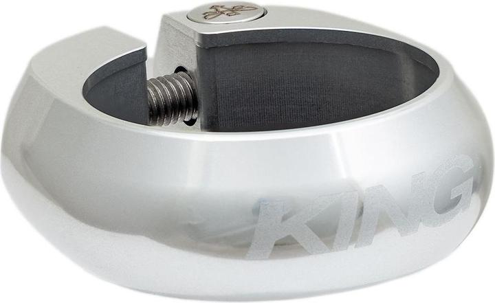 Chris King Sattelklemme, 31.8mm, silver