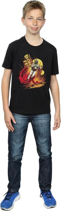 Image du produit Star Wars - T-shirt BOBA FETT ROCKET POWERED - Garçon (116)