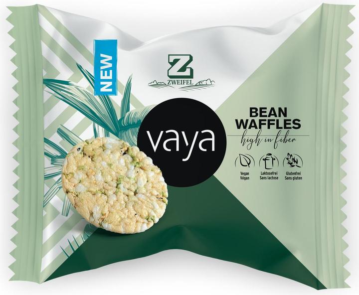 Actual product image Zweifel Vaya Bean Waffles 4 x 17 g (77 g)