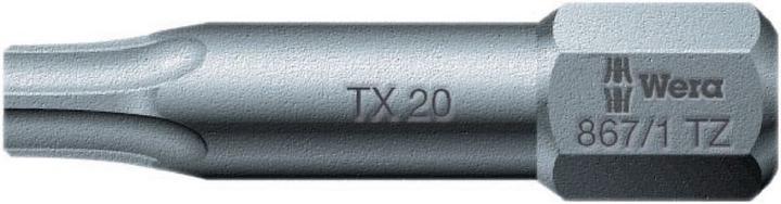 Immagine prodotto Wera 867/1 TZ TX 20 x 25 mm (Presa esagonale TX M20)