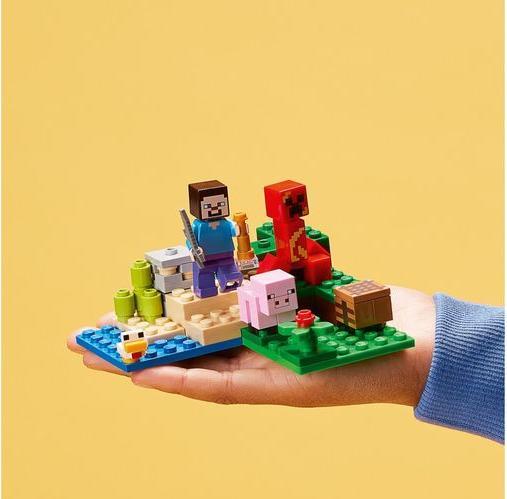 Actual product image LEGO The ambush of the Creeper (21177, LEGO Minecraft)
