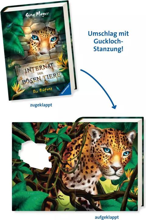 Produktbild Ravensburger Internat der bösen Tiere, Band 1: Die Prüfung (Deutsch, Gina Mayer, Clara Vath, 2020)