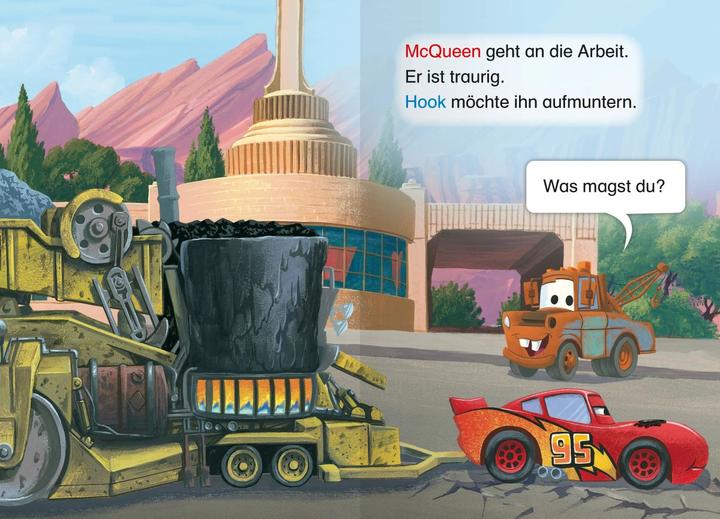Actual product image Ravensburger Disney Cars: Beste Freunde – Lesen lernen mit den Leselernstars – Erstlesebuch – Kinder ab 6 Jahren (German, Sarah Dalitz, 2024)