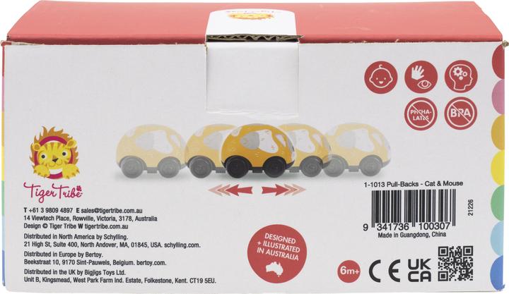 Actual product image Selecta Spielzeug Rückziehfahrzeuge - Katz und Maus
