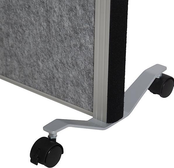 Produktbild Maul Stellwandsystem MAULconnecto 9651795 1xWB 1xbl 1xAk d.gr Mobil (100 x 182 cm)