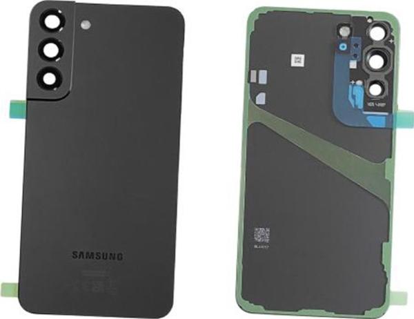 Productafbeelding Samsung G906 S22 Plus Rugdekking Fantoom Zwart (Samsung Galaxy S22+)