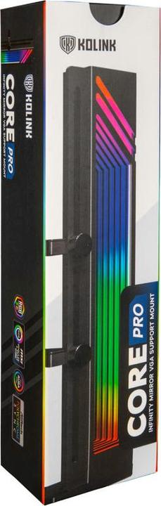 Produktbild Kolink Core Pro Aluminium Unendlichkwitsspiegel GPU-Stütze - schwarz
