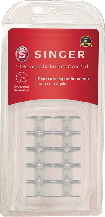 Actual product image Singer Coils class 15J 10-pack