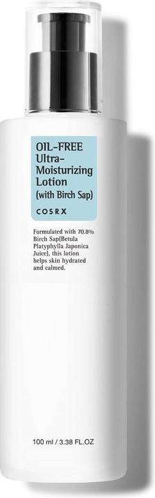 Actual product image Cosrx Oil Free Ultra Moisturizing Lotion (100 ml, 24h cream)