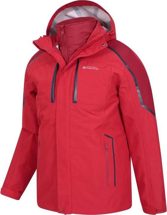 Immagine prodotto Mountain Warehouse Uomo Zenith Extreme III 3 in 1 Giacca imbottita (XS)