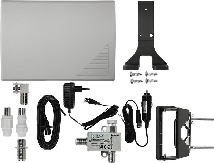 Immagine prodotto Axing Antenna DVB-T / DAB+ TAA 3-20 (Antenna piatta, 22 dB, DVB-T / -T2)