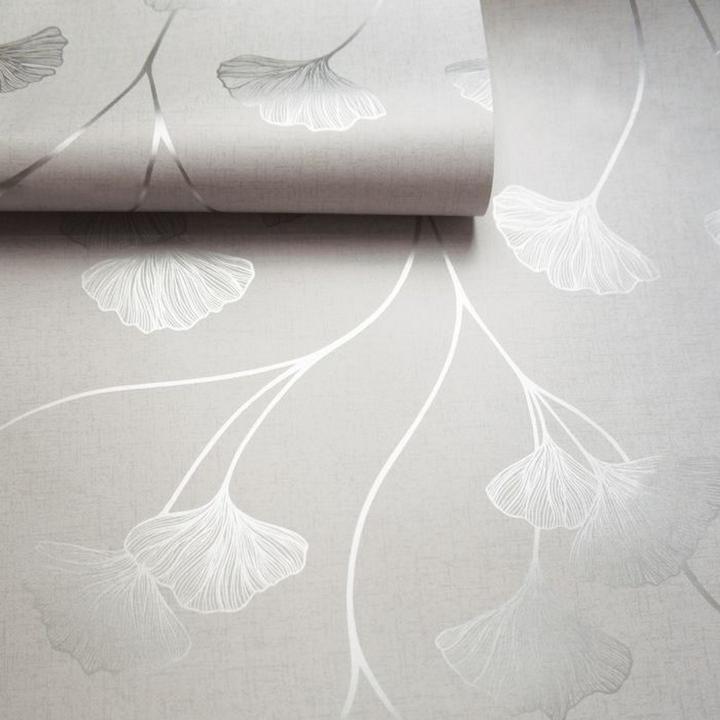 Actual product image Holden Décor Glistening Ginkgo Wallpaper