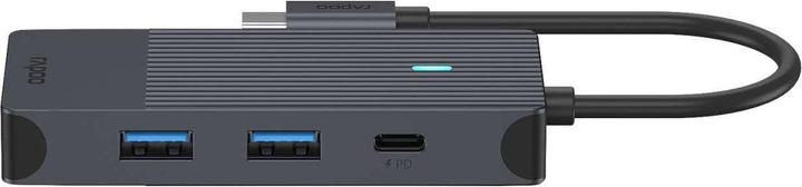 Immagine prodotto Rapoo Adattatore multiplo USB-C, 4 in 1, grigio (USB-C, 4 Porti)
