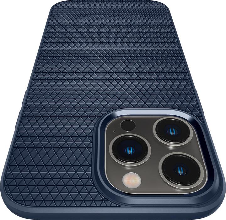 Actual product image Spigen Liquid Air for iPhone 14 Pro navy blue (Apple iPhone 14 Pro)