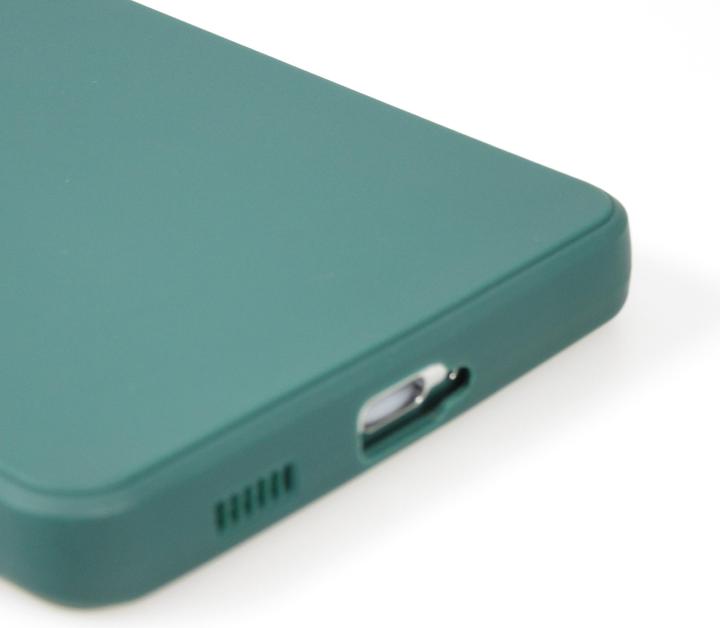 Actual product image PhoneLook Coque Silicone Mat Coeur doré (Samsung Galaxy S22 Ultra)