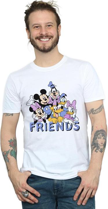 Actual product image Disney Mens Classic Friends T-Shirt (S)