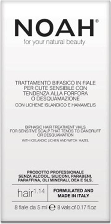 Immagine prodotto Noah Per la tua Bellezza Naturale Fiale di Trattamento per Capelli Bifasici Per il Cuoio Capelluto (40 ml)