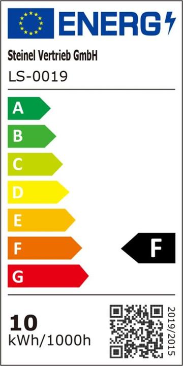 Energie-Label Steinel Cubo (650 lm, IP44)