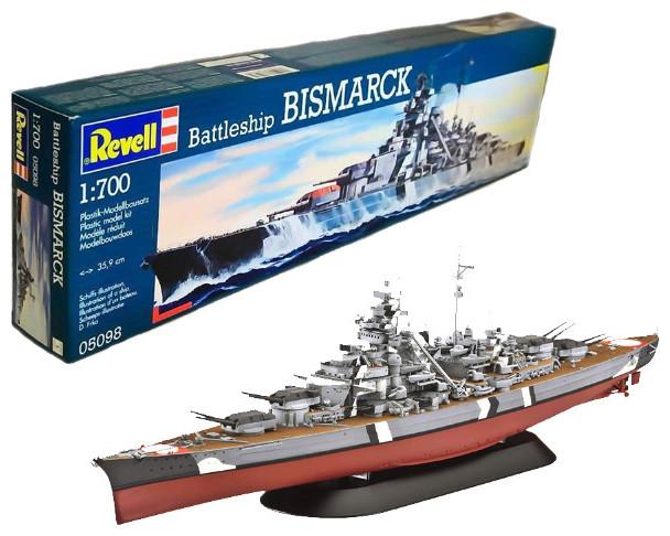 Image du produit Revell Battleship Bismarck 1:700