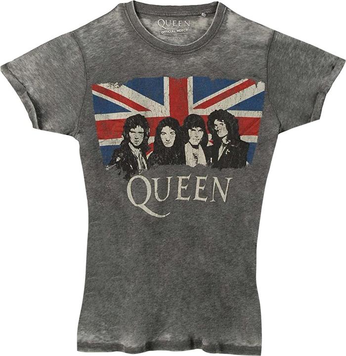 Immagine prodotto Queen Maglietta da adulto Burnout Union Jack (XXL)