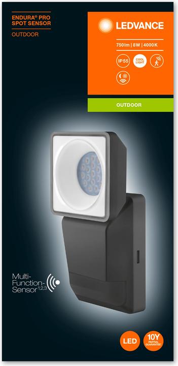 Image du produit Ledvance Capteur Endura Pro Spot (750 lm, IP65)