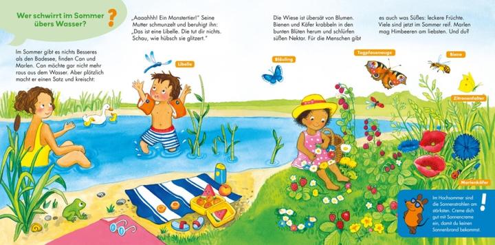 Produktbild Frag doch mal... die Maus: Jahreszeiten (Deutsch, Petra Klose, Denitza Gruber, 2022)