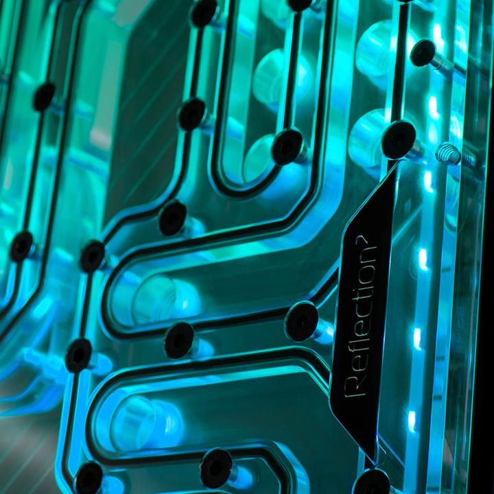 Actual product image EKWB EK-Quantum Reflection² PC-O11D EVO D5 PWM D-RGB - acrylic