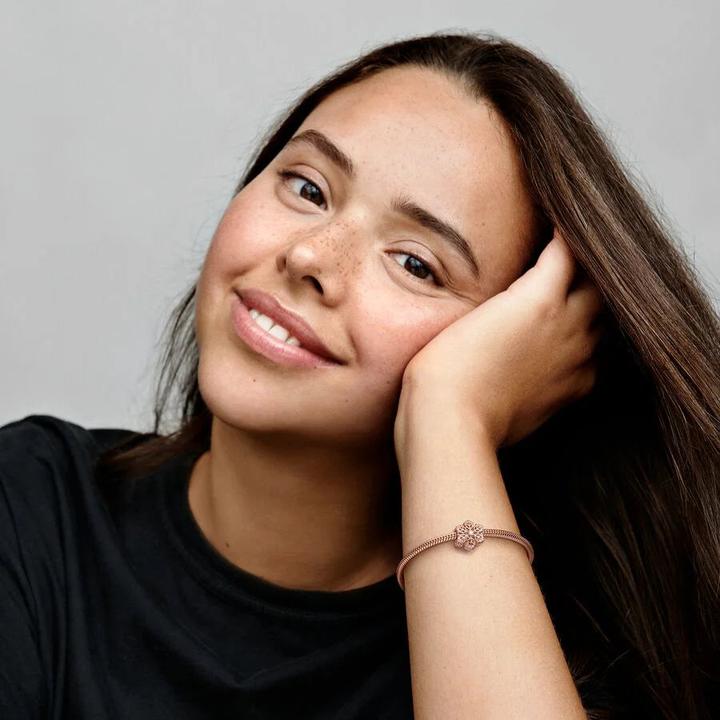 Produktbild Pandora Schneeflocke (Metall, Mit Stein(en))