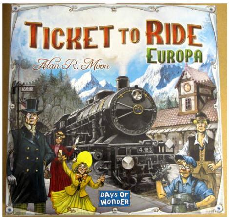 Actual product image Asmodée ASMODEE 8500 - Ticket To Ride Europa (English)