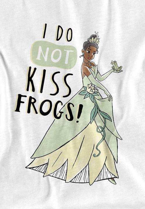Immagine prodotto Disney Princess Does Not Kiss Frogs Maglietta Tiana Bambini (128)