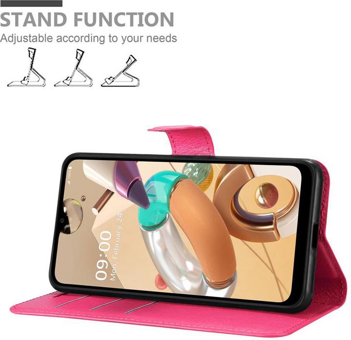 Produktbild Cadorabo Book mit Standfunktion Cover (LG K41s)