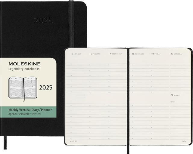 Image du produit Moleskine Wochenkalender (De poche, A6, Anglais)