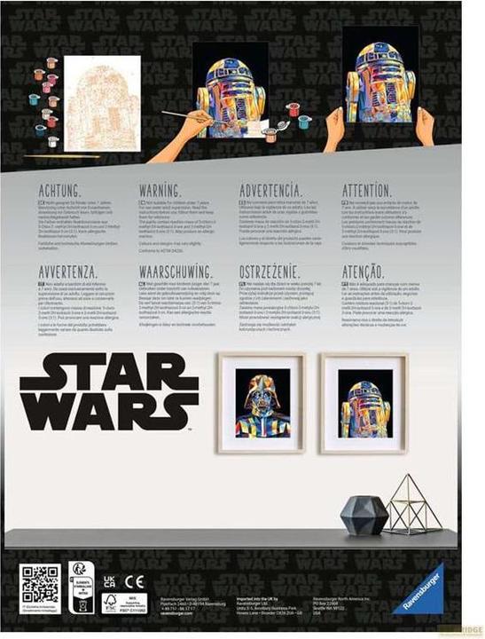 Immagine prodotto Ravensburger CreArt - Pittura per numeri 23731 - Star Wars - Darth Vader - da 12 anni