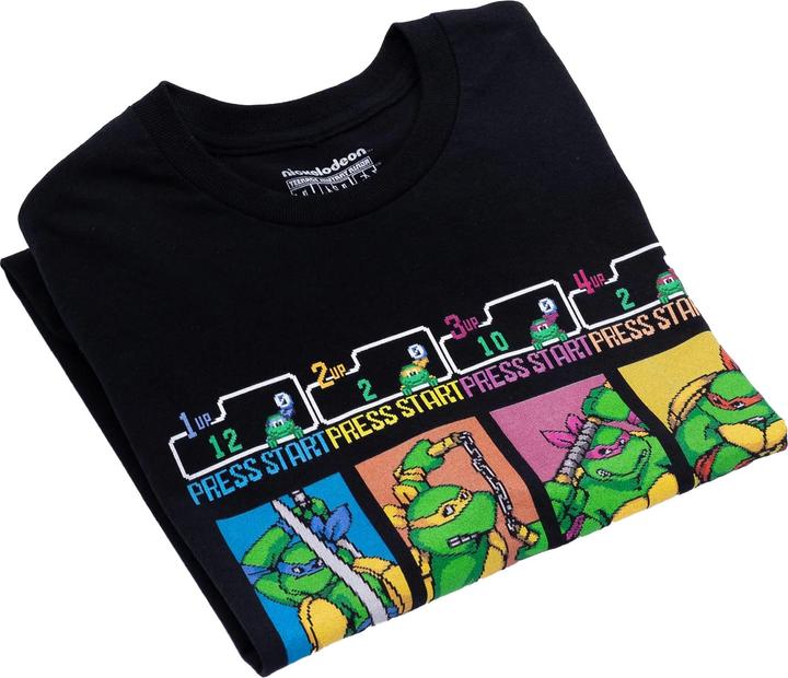 Image du produit Teenage Mutant NT - T-shirt PRESS START ARCADE GAME - Homme (XXL)
