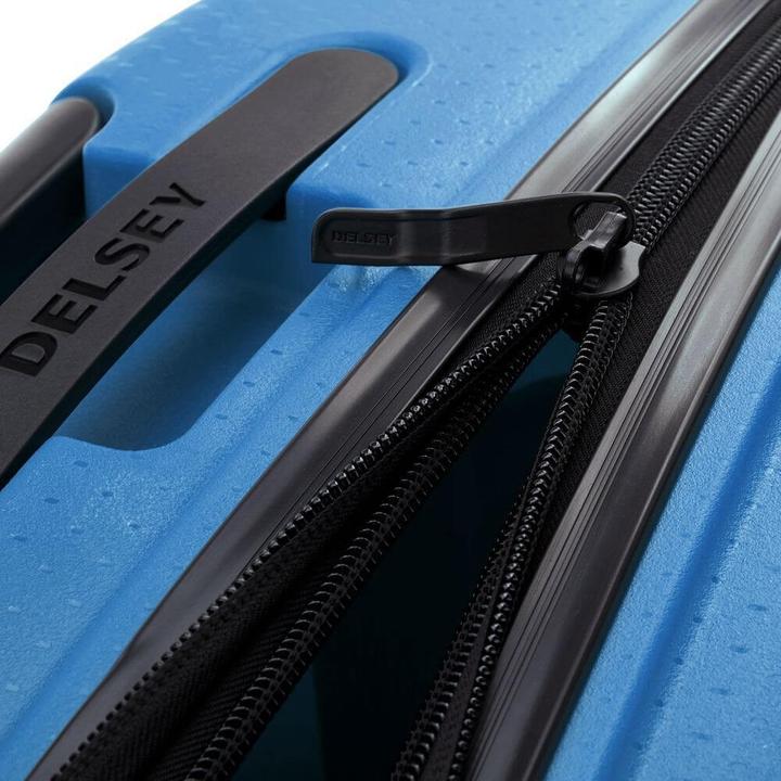 Image du produit Delsey Walizka BELMONT PLUS 76cm 4 DOUBLE WHEELS EXPANDABLE TROLLEY CASE NIEBIESKI CYJAN (120 l, XL (à partir de 115l))