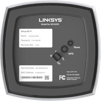 Produktbild Linksys Velop WiFi 6 AX5300 Mesh-WLAN Tri-Band-System 2er-Pack (MX10600)