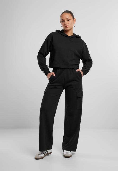 Actual product image Urban Classics Ladies Oversized Cropped Light Terry Hoodie - 159545 (XL)