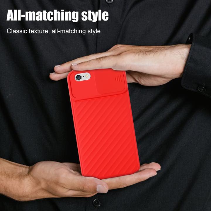 Immagine prodotto Cadorabo Cover in TPU con protezione della fotocamera (Apple iPhone 6 Plus)