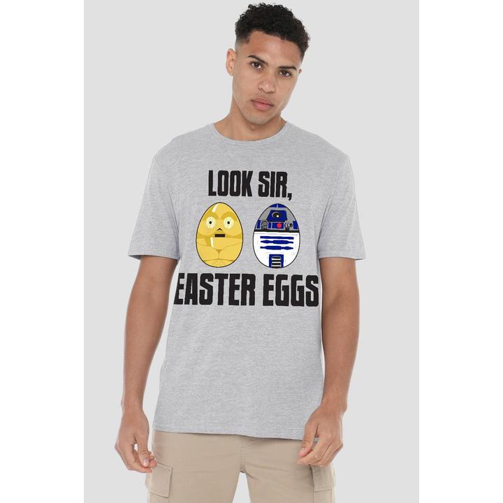 Actual product image Star Wars Mens Look Sir, Easter Eggs T-Shirt (3XL)