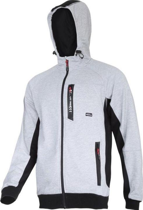 Produktbild Lahti Pro zip-up hoodie gray-black, "3XL" (L4012606) (3XL)