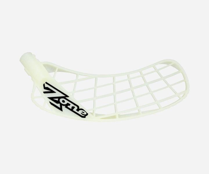 Zone Floorball Schaufel Hyper Air Soft Feel PP leuchtend weiss-Links