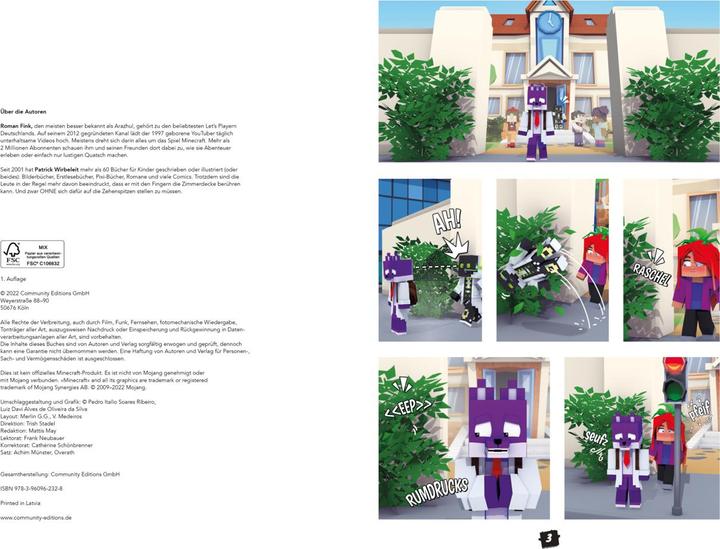 Actual product image Wie ich in der Lucky-Blocks-Dimension auf Geschenksuche ging (German, Patrick Wirbeleit, Arazhul, Roman Fink, 2022)