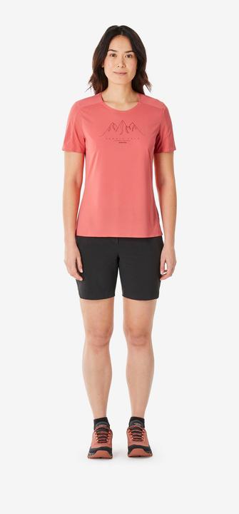 Immagine prodotto Quechua Women’s Short-Sleeved Hiking T-Shirt - MH500 - Red (XXL)