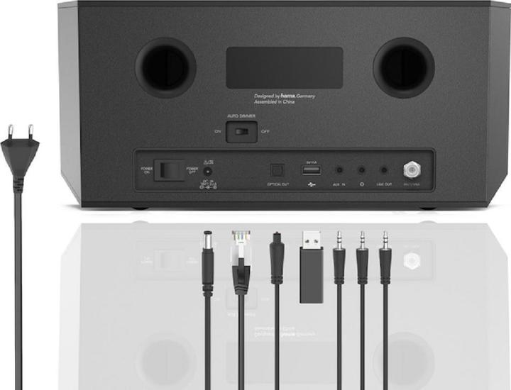 Actual product image Hama DIR3510SCBTX (Web radio, DAB, FM, DAB+, Bluetooth, Wi-Fi)